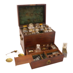 Late 19th Century English Mahogany Apothecary Box