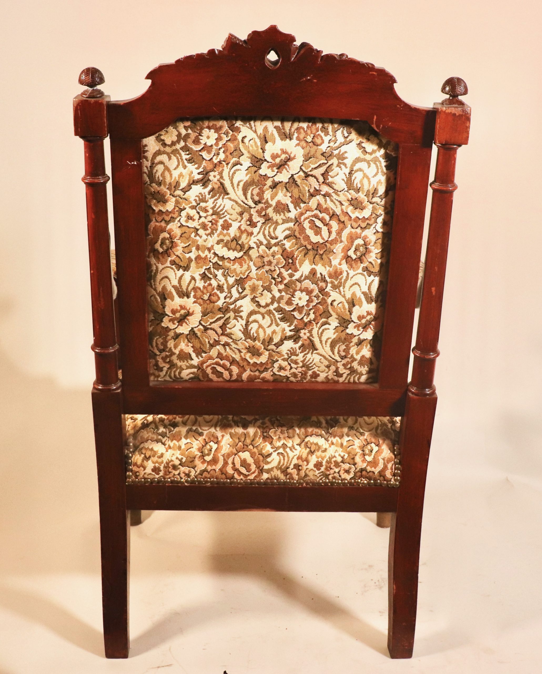 Circa 1910 Pair of French Louis XVI Style Armchairs - Image 9