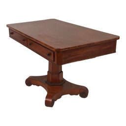 Circa 1825 George IV Mahogany Writing Desk