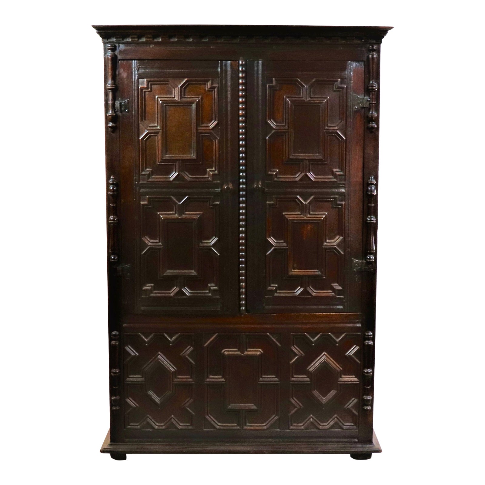 17th Century Charles II English Cupboard
