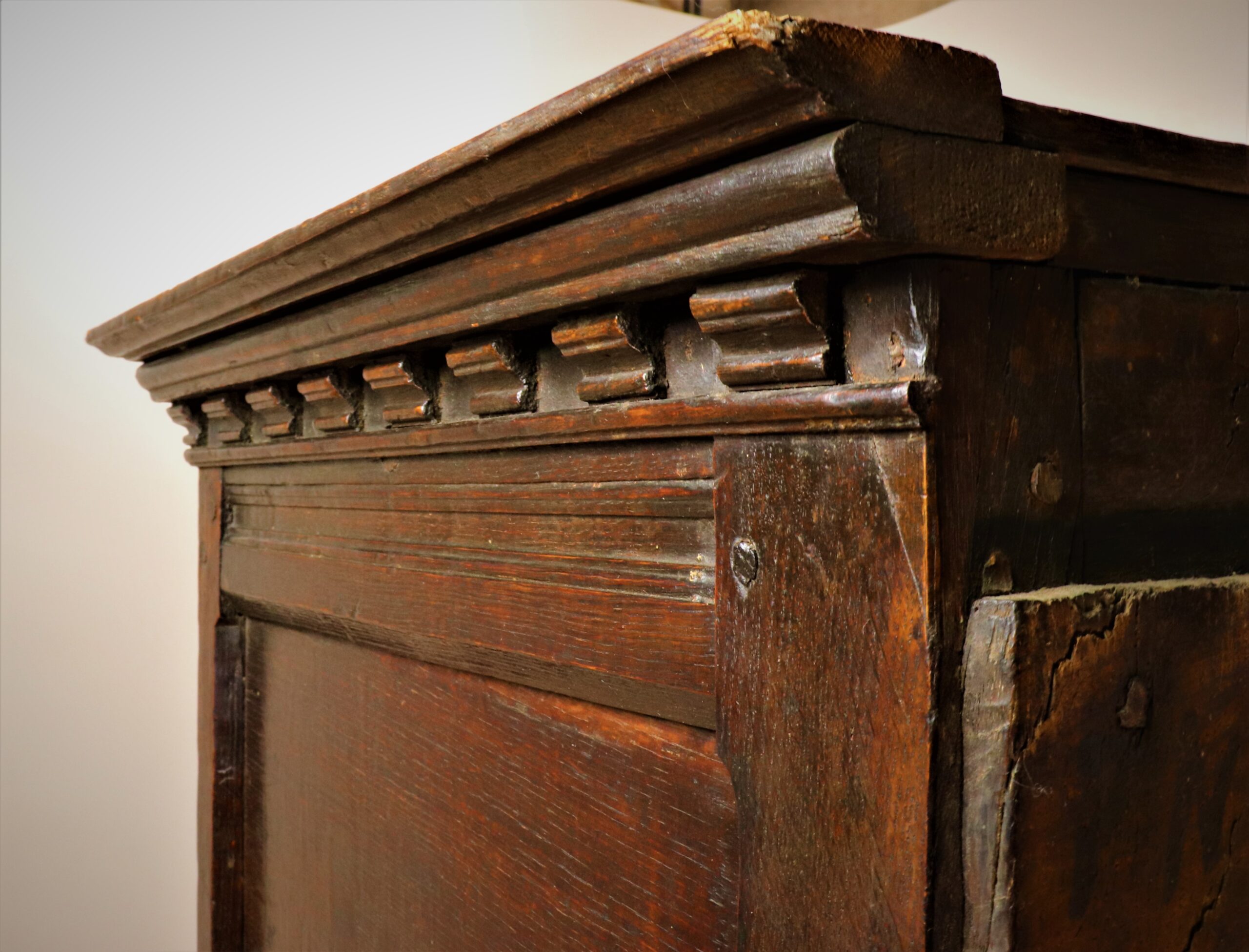 17th Century Charles II English Cupboard - Image 6