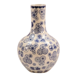 Chinese Blue and White Tianqiuping Vase