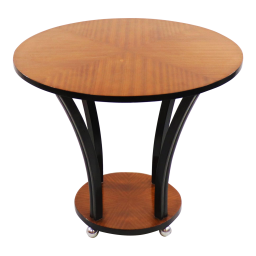 Art Deco Side Table After Emile-Jacques Ruhlmann