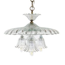 Vintage Italian Glass Pendant