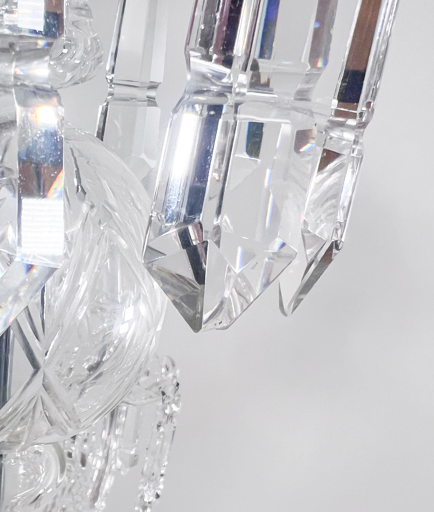 Early 20th Century English Regency Style Waterfall Crystal Chandelier - Image 15