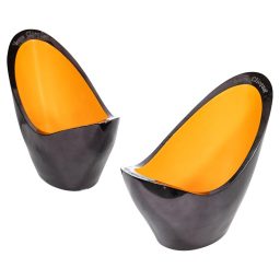 Complete Original Set of Two Veuve Clicquot La Grande Dame Ice Buckets by Christophe Pillet