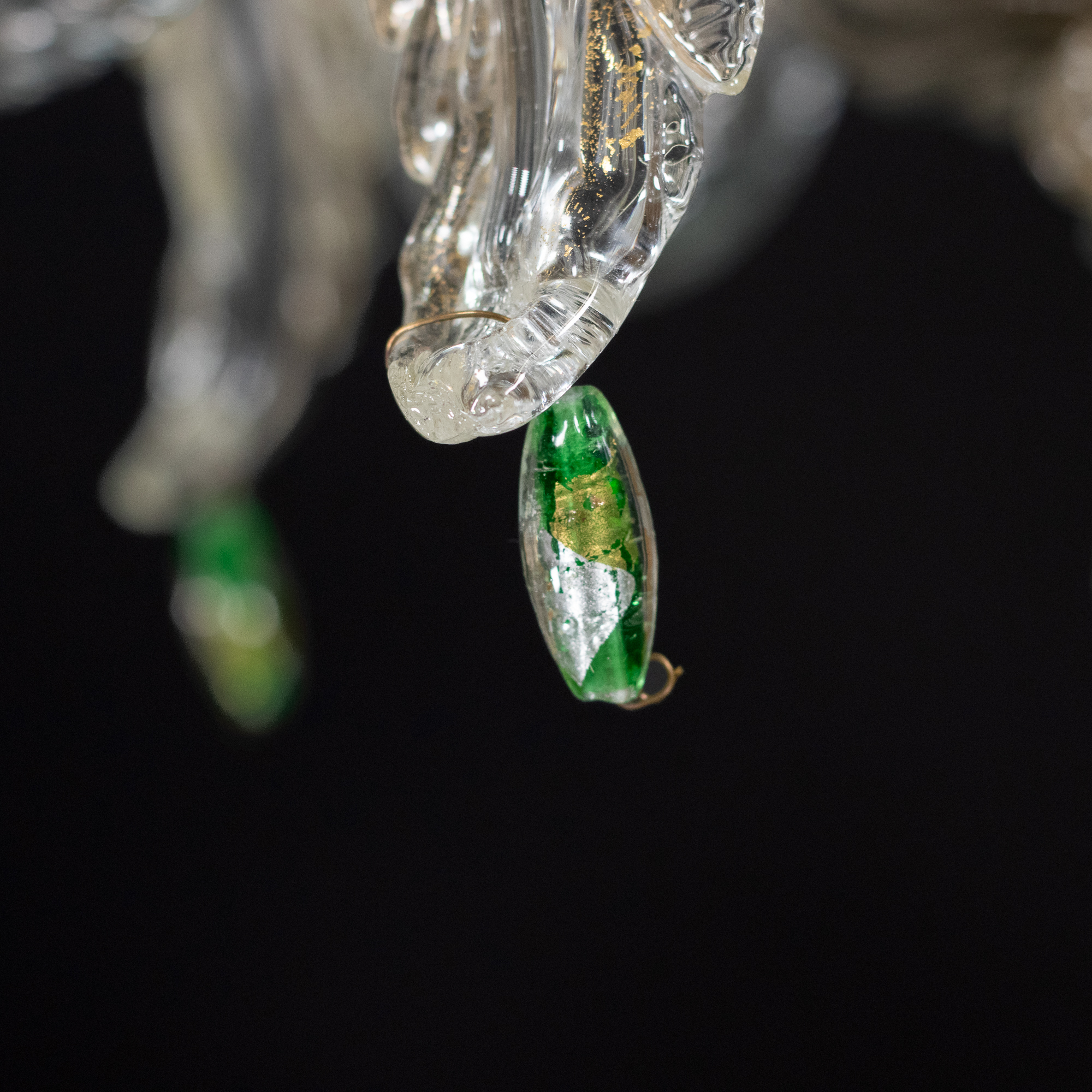 Vintage Ca’ Rezzonico Style Gold‑Infused Murano Chandelier in the Manner of Giuseppe Briati - Image 12