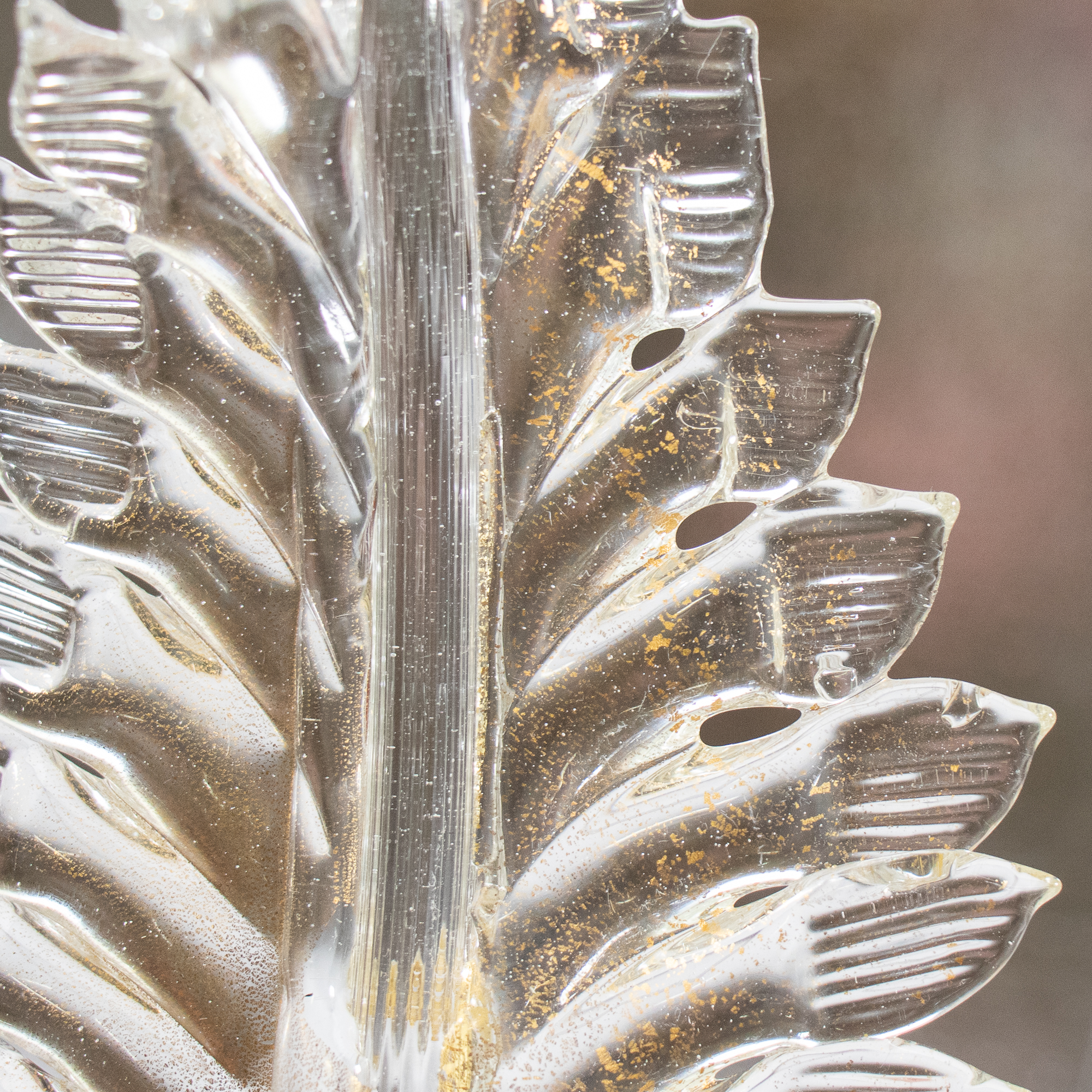 Vintage Ca’ Rezzonico Style Gold‑Infused Murano Chandelier in the Manner of Giuseppe Briati - Image 17
