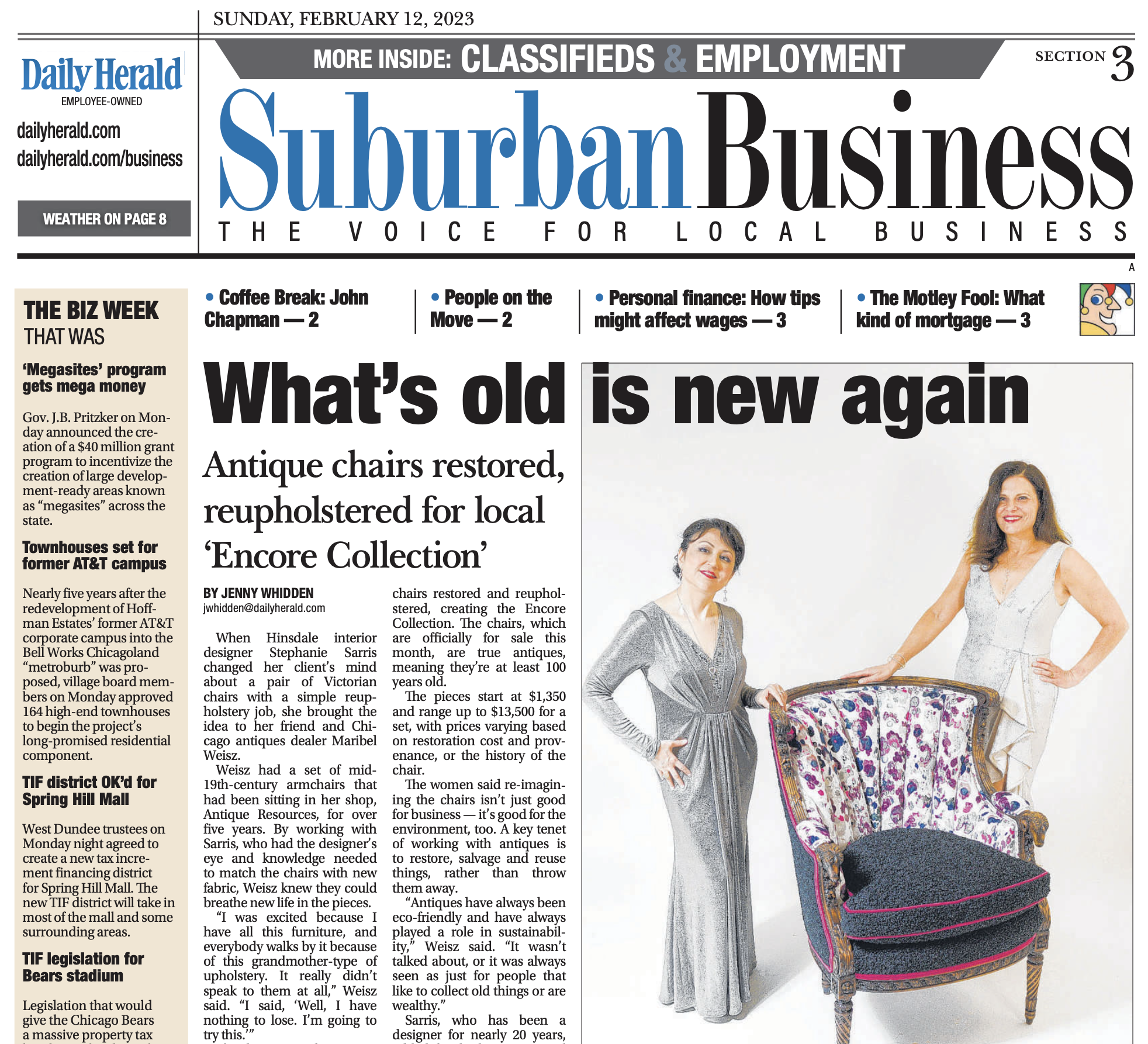 What’s old  is new again - Daily Herald February 2, 2023 Business Section